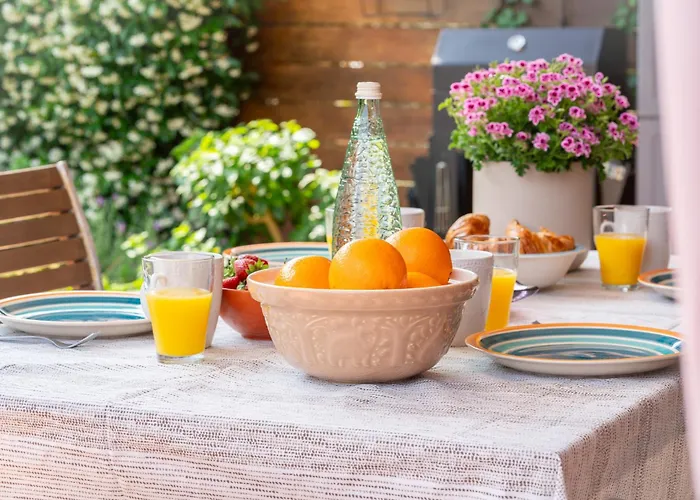 Appartement Charming Garden En 